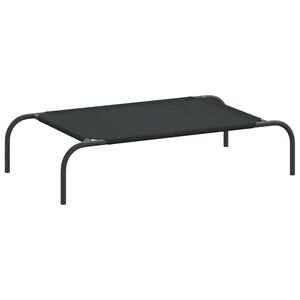 vidaXL &Alpha;&nu;&upsilon;&psi;&omega;&mu;έ&nu;&omicron; &kappa;&rho;&epsilon;&beta;ά&tau;&iota; &sigma;&kappa;ύ&lambda;&omicron;&upsilon; &mu;&alpha;ύ&rho;&omicron; 90x50x20 cm ύ&phi;&alpha;&sigma;&mu;&alpha; &Omicron;&xi;&phi;ό&rho;&delta;&eta;&sigmaf;