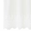 vidaXL Κουρτίνες με κουρτίνες Λευκό 500x100cm Πολυεστέρας