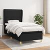 vidaXL &Kappa;&rho;&epsilon;&beta;ά&tau;&iota; Boxspring &mu;&epsilon; &Sigma;&tau;&rho;ώ&mu;&alpha; &Mu;&alpha;ύ&rho;&omicron; 100 x 200 &epsilon;&kappa;. &Upsilon;&phi;&alpha;&sigma;&mu;ά&tau;&iota;&nu;&omicron;