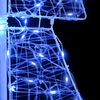 vidaXL Χριστουγεννιάτικο Δέντρο με 240 LED Μπλε 180 cm Ακρυλικό