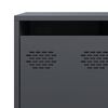 vidaXL Ντουλάπι Ανθρακί 135x39x103,5 εκ. από Χάλυβα Ψυχρής Έλασης