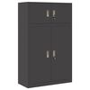vidaXL &Nu;&tau;&omicron;&upsilon;&lambda;ά&pi;&iota; &alpha;&pi;&omicron;&theta;ή&kappa;&epsilon;&upsilon;&sigma;&eta;&sigmaf; 2 &tau;&mu;&chi;. &Mu;&alpha;ύ&rho;&omicron; 90 x 40 x 145 cm &Alpha;&tau;&sigma;ά&lambda;&iota;