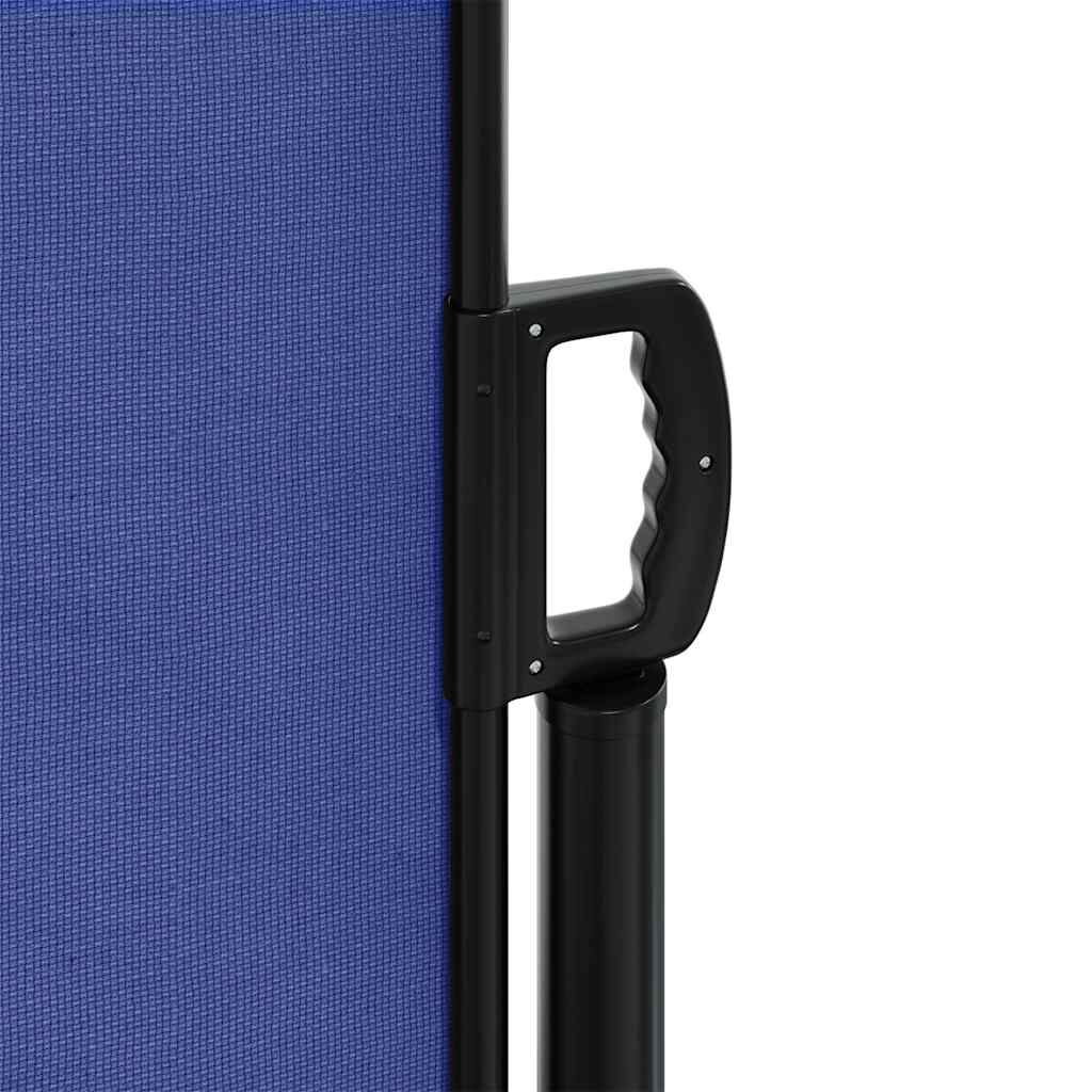 vidaXL Σκίαστρο Πλαϊνό Συρόμενο Μπλε 117 x 300 εκ.