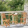 vidaXL Καρέκλα Κήπου 2 pcs Καφέ 36 x 46 x 86 εκ. Μασίφ ξύλο ακακίας