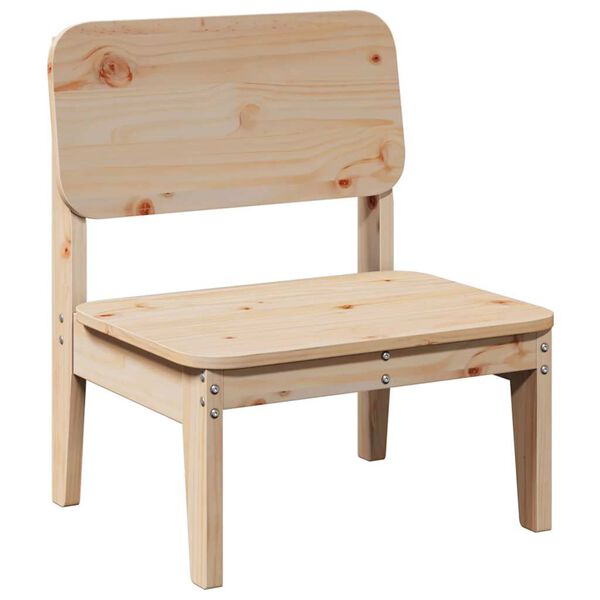 vidaXL Καρέκλες κήπου 2 τεμάχια 60x52,5x72 cm Πεύκο μασίφ ξύλο