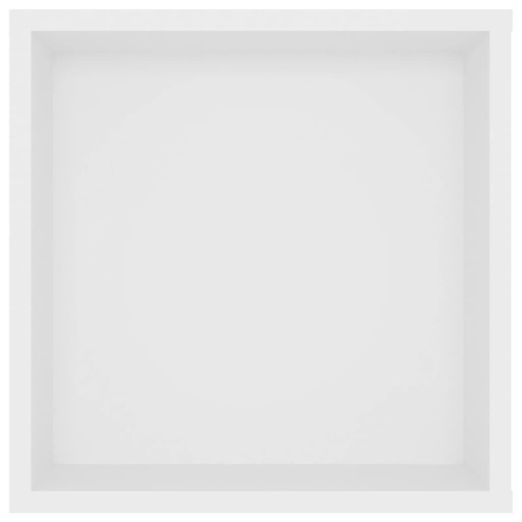vidaXL Έπιπλο Τηλεόρασης Κρεμαστό Λευκό 102x35x35 εκ από Επεξ. Ξύλο