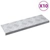 vidaXL &Sigma;&kappa;&alpha;&lambda;&omicron;&pi;ά&tau;&iota; 10 &tau;&mu;&chi;. 60 x 18 x 2,5 &epsilon;&kappa;. &Alpha;&sigma;&eta;&mu;ί &Alpha;&lambda;&omicron;&upsilon;&mu;ί&nu;&iota;&omicron; &Omicron;&rho;&theta;&omicron;&gamma;ώ&nu;&iota;&omicron;&sigmaf;