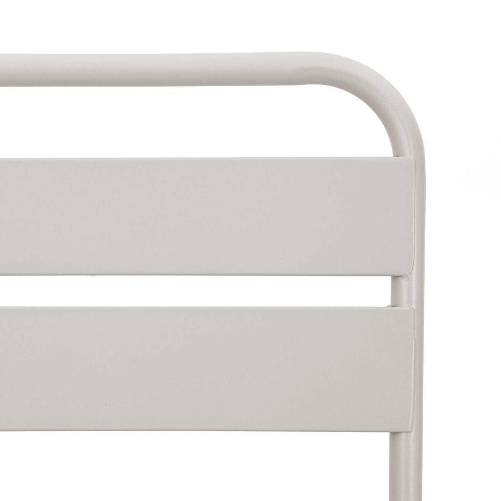 vidaXL Πτυσσόμενες Καρέκλες Κήπου 2 τμχ Μπεζ 42x52x82 εκ Χάλυβας με Επίστρωση Πούδρας