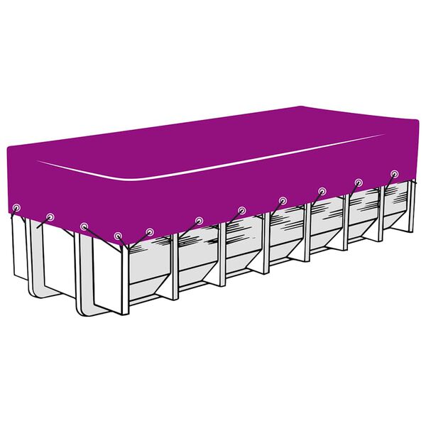 vidaXL Δίχτυ Συγκράτησης Φορτίου Μαύρο 3 x 6 μ. από HDPE