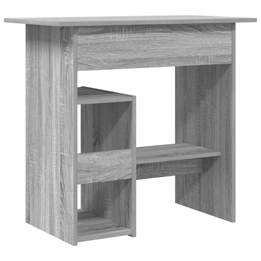 vidaXL Γραφείο Γκρι Sonoma 80 x 45 x 74 εκ. από Επεξεργασμένο Ξύλο