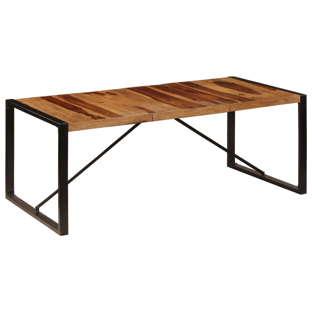 vidaXL Τραπεζαρία 200 x 100 x 75 εκ. από Μασίφ Ξύλο Sheesham