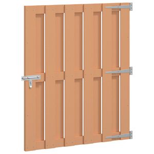 vidaXL &Pi;ύ&lambda;&eta; &Kappa;ή&pi;&omicron;&upsilon; 100 x 112 cm WPC &kappa;&alpha;&iota; &Alpha;&lambda;&omicron;&upsilon;&mu;ί&nu;&iota;&omicron; &Kappa;&alpha;&phi;έ