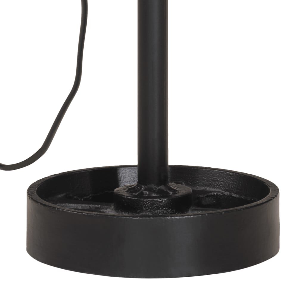 vidaXL Φωτιστικό Γραφείου 25 W Αντικέ Μπλε 15x15x55 εκ. Ε27