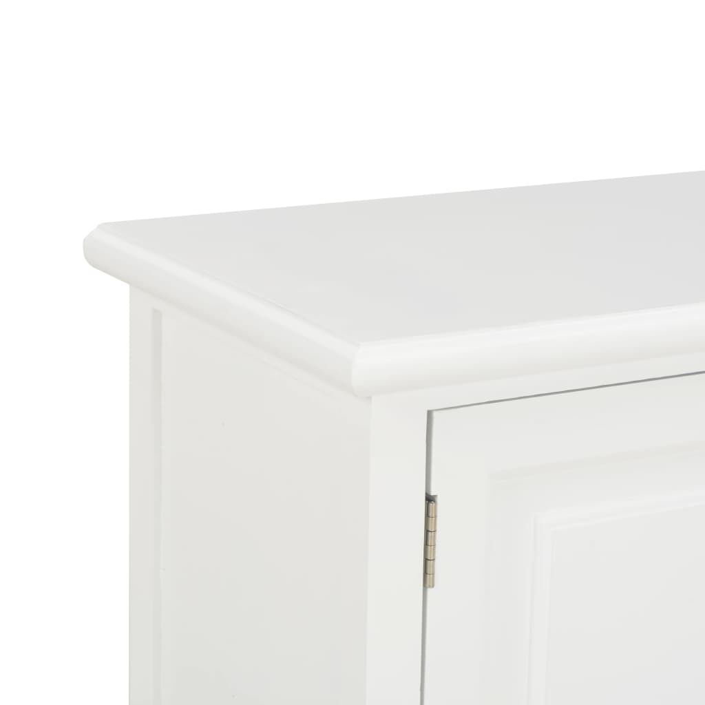 vidaXL Έπιπλο Τηλεόρασης Λευκό 90 x 30 x 40 εκ. Ξύλινο