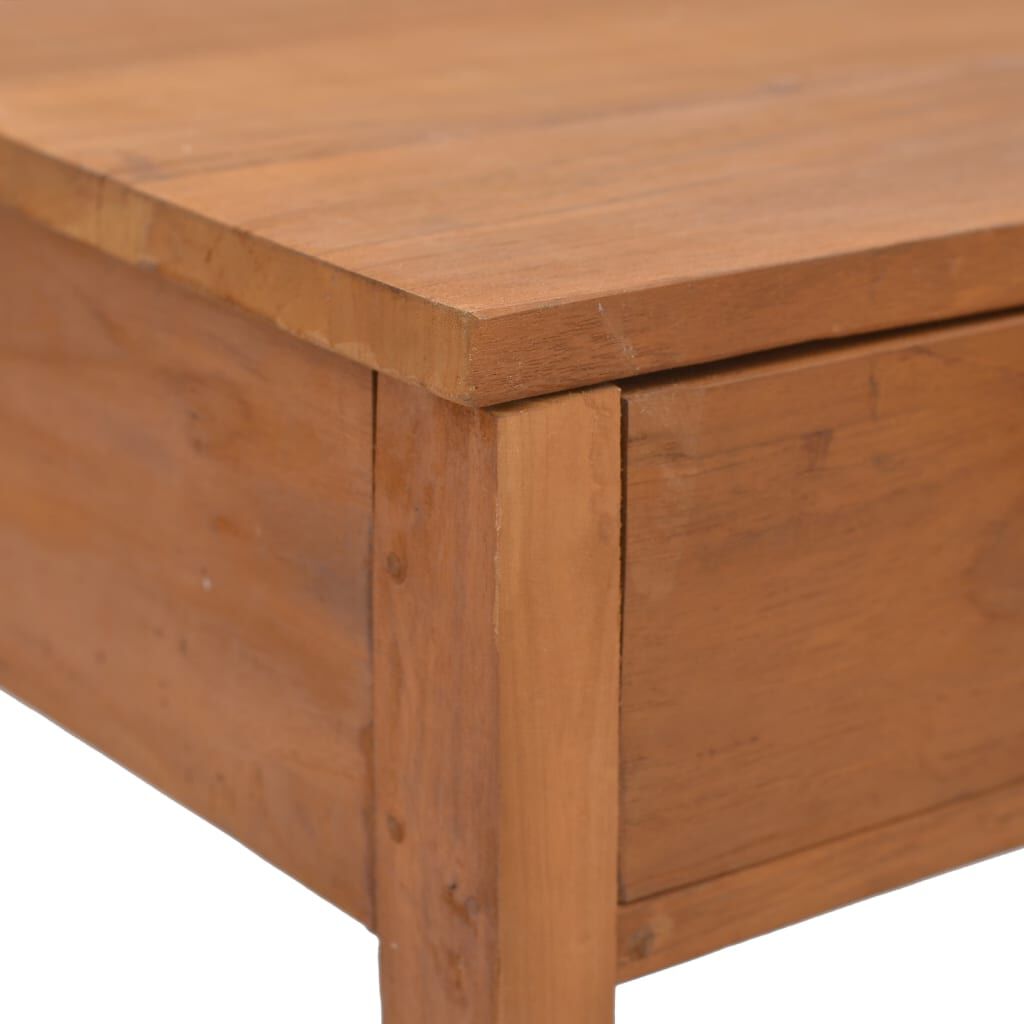 vidaXL Γραφείο 81x40x75 εκ. από Μασίφ Ξύλο Teak