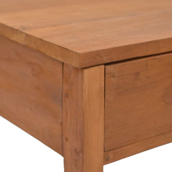 vidaXL Γραφείο 81x40x75 εκ. από Μασίφ Ξύλο Teak