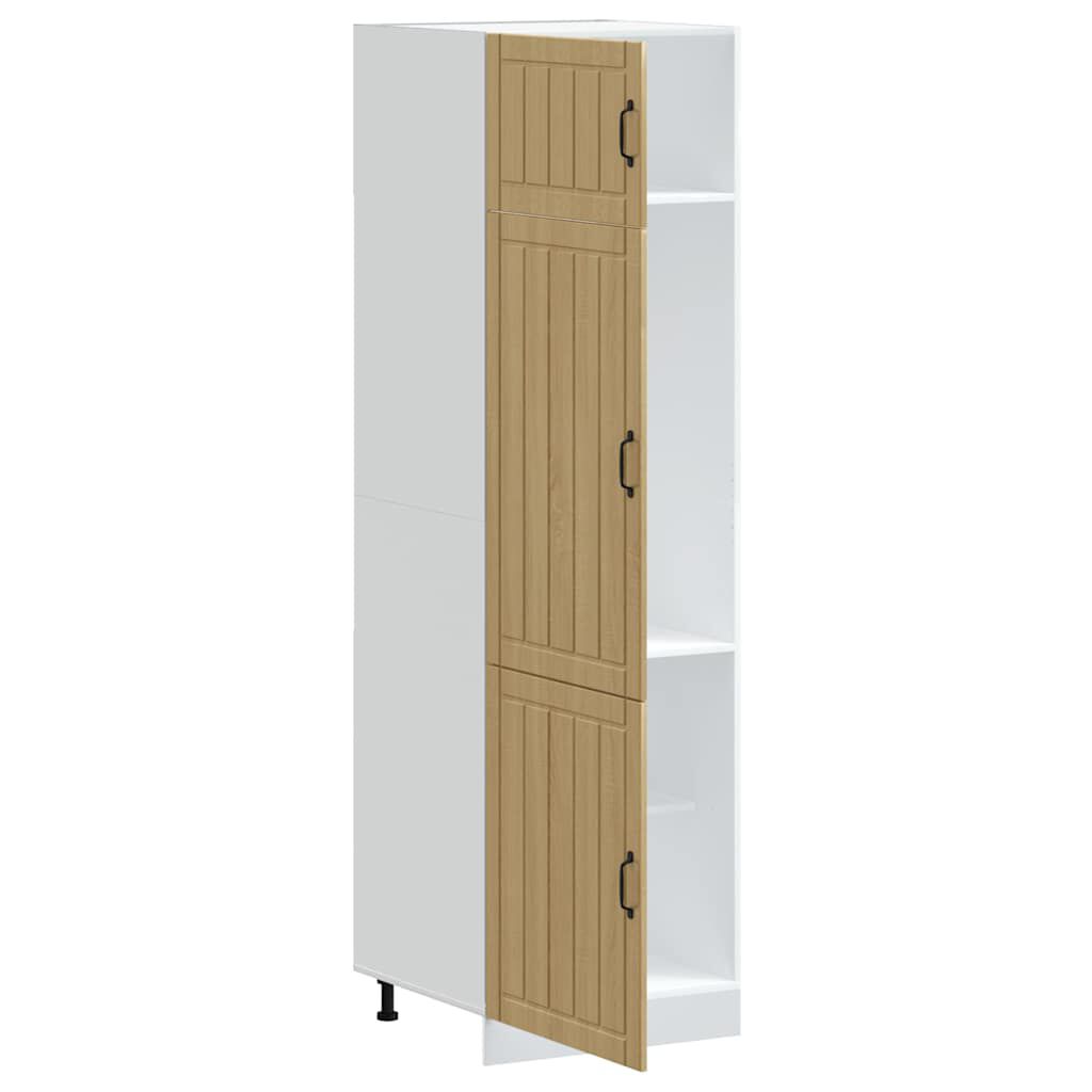 vidaXL Ντουλάπι κουζίνας "Lucca" Sonoma Oak Engineered Wood