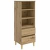 vidaXL Highboard Artisan &Delta;&rho;&upsilon;&sigmaf; 40 x 36 x 110 &epsilon;&kappa;. &Epsilon;&pi;&epsilon;&xi;&epsilon;&rho;&gamma;&alpha;&sigma;&mu;έ&nu;&omicron; &Xi;ύ&lambda;&omicron;