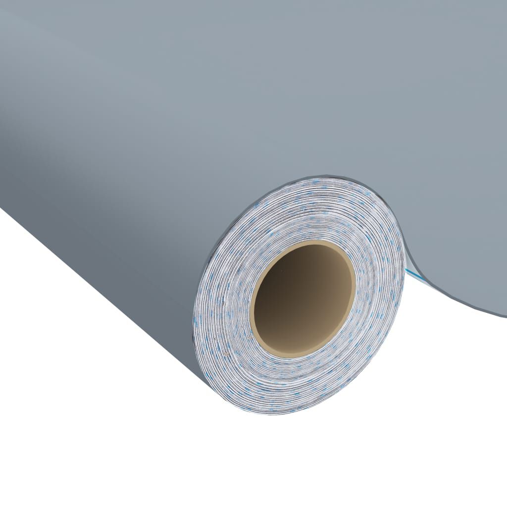 vidaXL Μεμβράνη Αυτοκόλλητη για Έπιπλα Γκρι 500 x 90 εκ. από PVC