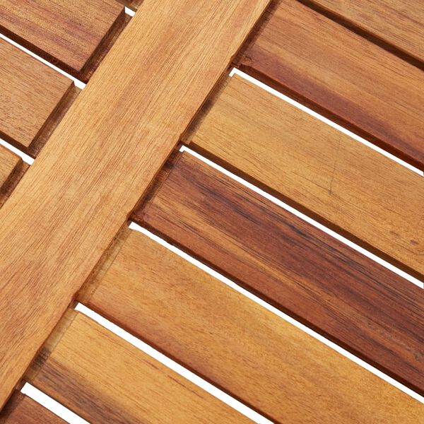 vidaXL Τραπεζάκι Κήπου Πτυσσόμενο 40 x 40 x 40 εκ. Μασίφ Ξύλο Ακακίας