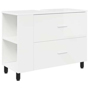 vidaXL Έ&pi;&iota;&pi;&lambda;&omicron; &mu;&pi;ά&nu;&iota;&omicron;&upsilon; &Gamma;&upsilon;&alpha;&lambda;&iota;&sigma;&tau;&epsilon;&rho;ό &Lambda;&epsilon;&upsilon;&kappa;ό 80 x 35 x 60 cm