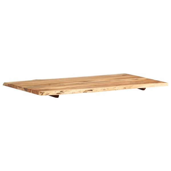 vidaXL Επιφάνεια Τραπεζιού 100 x (50-60) x 2,5 εκ. Μασίφ Ξύλο Ακακίας