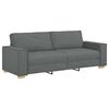 vidaXL Σετ Καναπέ με μαξιλάρι 3 pcs Γκρι 220 x 78 x 84 εκ. ύφασμα
