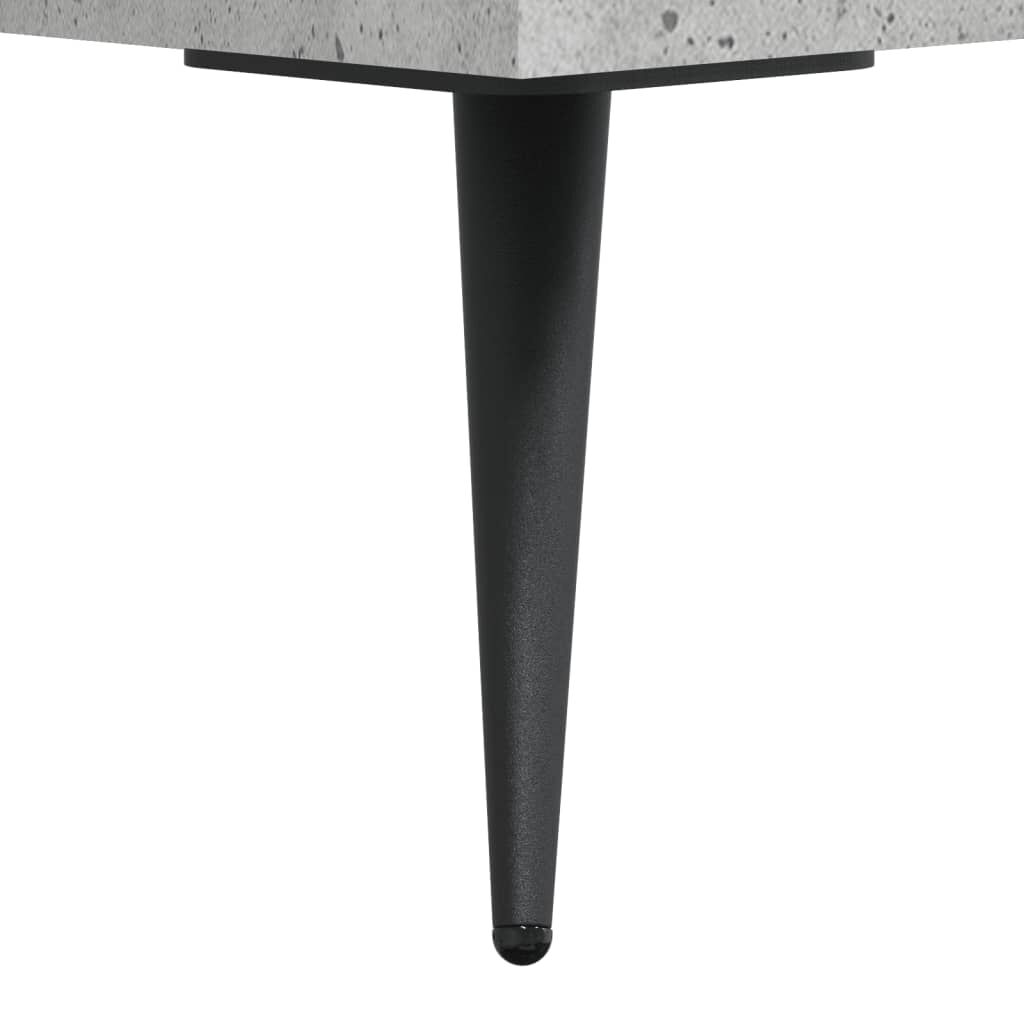 vidaXL Ντουλάπα Γκρι Σκυροδέματος 69,5 x 31 x 115 εκ. Επεξεργ. Ξύλο