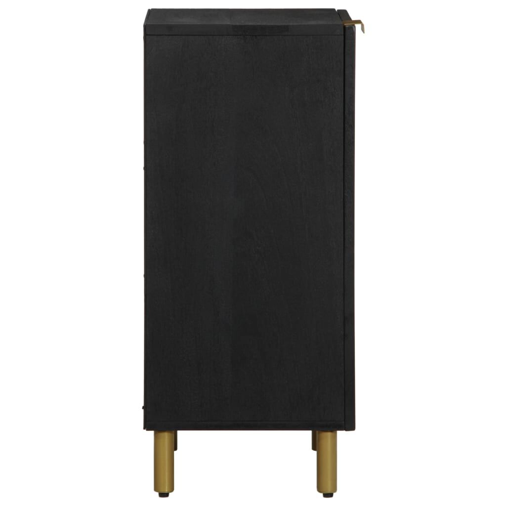 vidaXL Ραφιέρα Μαύρη 40x33x75 εκ. από Επεξεργασμένο Ξύλο