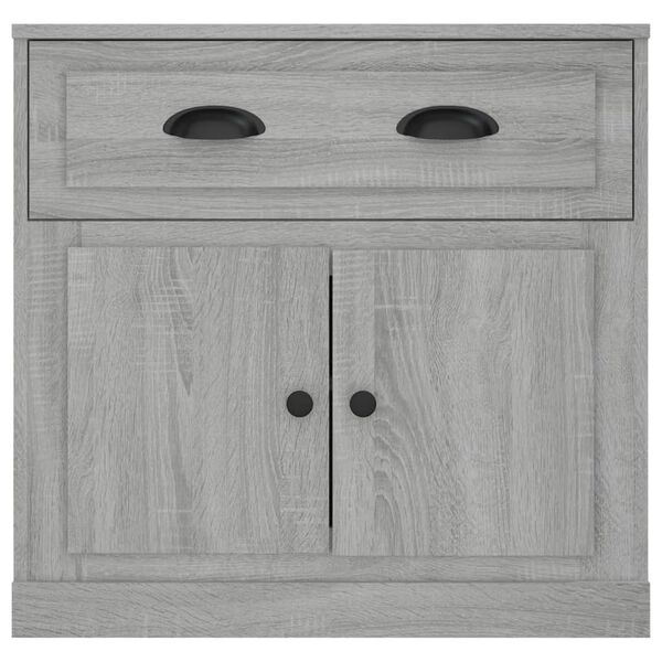 vidaXL Μπουφές Γκρι Sonoma 70x35,5x67,5 εκ. από Επεξεργασμένο Ξύλο