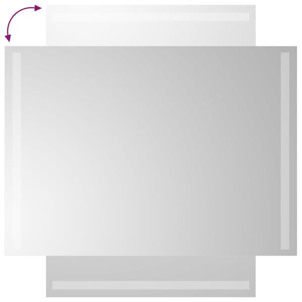 vidaXL &Kappa;&alpha;&theta;&rho;έ&phi;&tau;&eta;&sigmaf; &Mu;&pi;ά&nu;&iota;&omicron;&upsilon; &mu;&epsilon; LED 50 x 70 &epsilon;&kappa;.