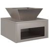 vidaXL &Phi;&omega;&tau;&iota;ά &Sigma;&kappa; rusty 50 x 50 x 40 cm &Alpha;&tau;&sigma;ά&lambda;&iota; &Sigma;&kappa;&lambda;&eta;&rho;&upsilon;&theta;έ&nu; &sigma;&tau;&omicron;&nu; &Alpha;έ&rho;&alpha;