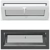 vidaXL &Pi;&alpha;&rho;ά&theta;&upsilon;&rho;&omicron; &Kappa;ά&tau;&omega; &Sigma;&tau;&rho;ώ&mu;&alpha;&tau;&omicron;&sigmaf; RISOR 100 x 40 cm PVC &kappa;&alpha;&iota; &Gamma;&upsilon;&alpha;&lambda;ί