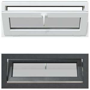 vidaXL &Pi;&alpha;&rho;ά&theta;&upsilon;&rho;&omicron; &Kappa;ά&tau;&omega; &Sigma;&tau;&rho;ώ&mu;&alpha;&tau;&omicron;&sigmaf; RISOR 100 x 40 cm PVC &kappa;&alpha;&iota; &Gamma;&upsilon;&alpha;&lambda;ί