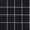 vidaXL Μαξιλάρι Παγκάκι Κήπου Καρό Μαύρο 180 x 50 x 4 cm Ύφασμα Oxford