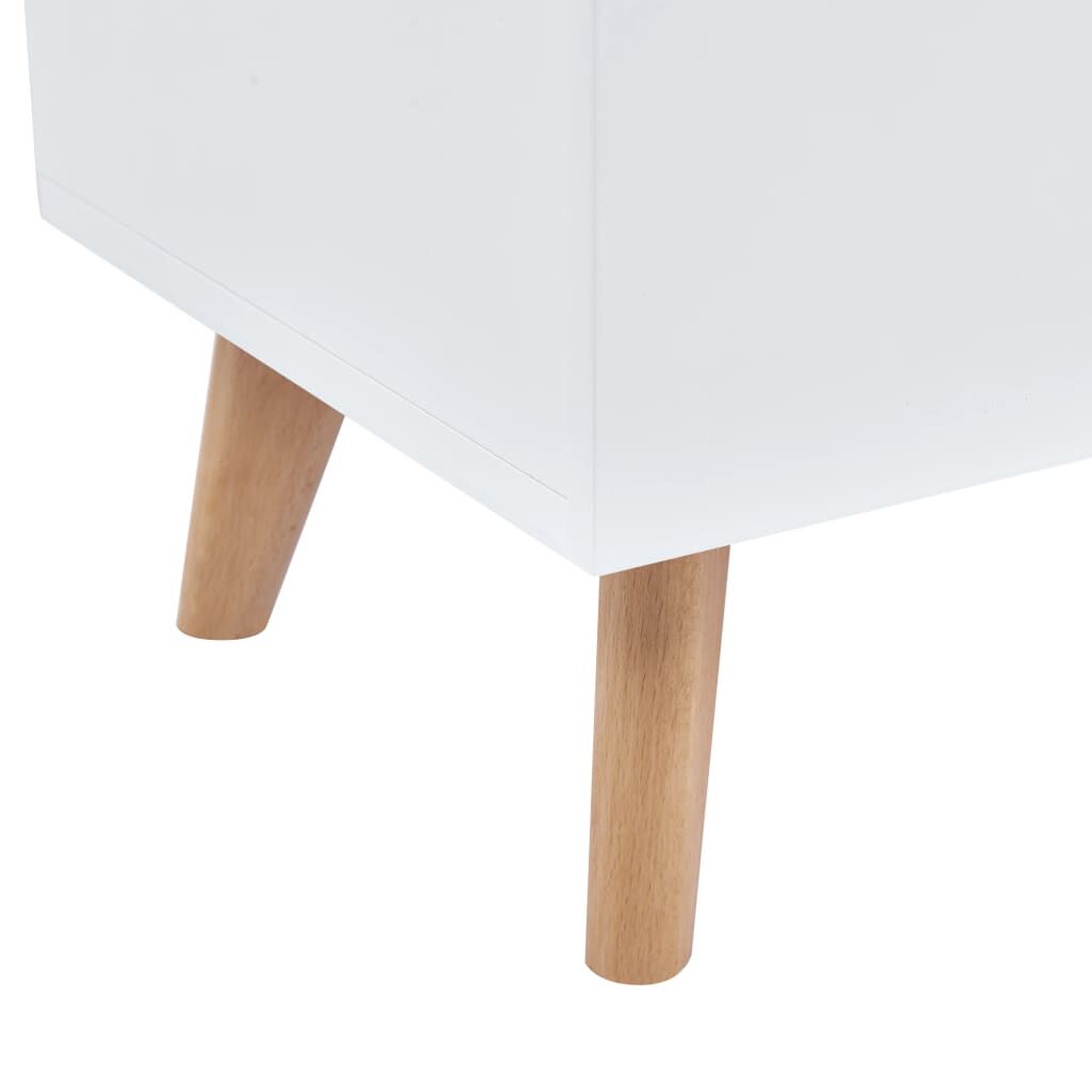 vidaXL Μπουφές Λευκός 160 x 40 x 70 εκ. από MDF