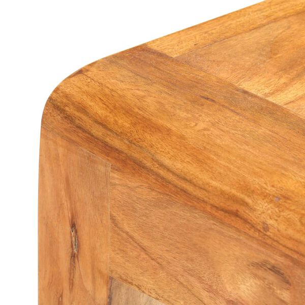 vidaXL Τραπέζι Κονσόλα 110x40x76 εκ. Μασίφ Ξύλο Ακακίας Μελί Φινίρισμα