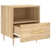 vidaXL Κομοδίνο Sonoma Δρυς 40 x 35 x 47,5 εκ. από Επεξεργασμένο Ξύλο