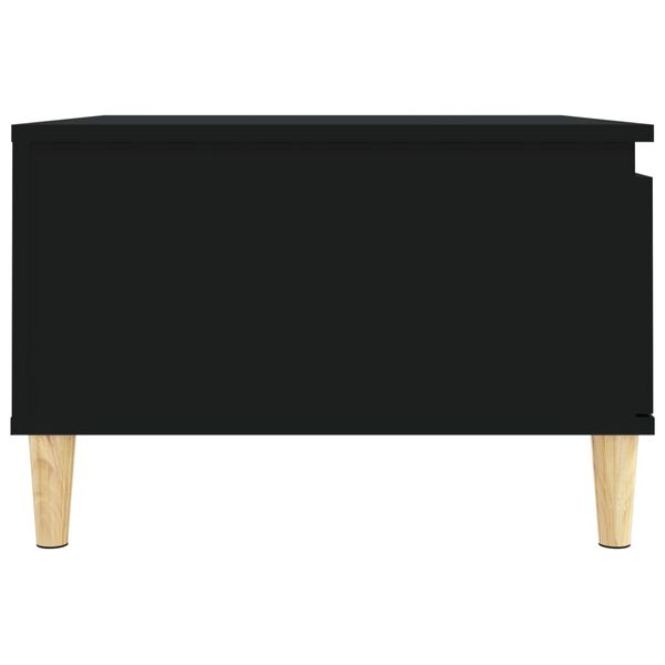 vidaXL Τραπεζάκι Σαλονιού Μαύρο 55x55x36,5 εκ. από Επεξεργασμένο Ξύλο