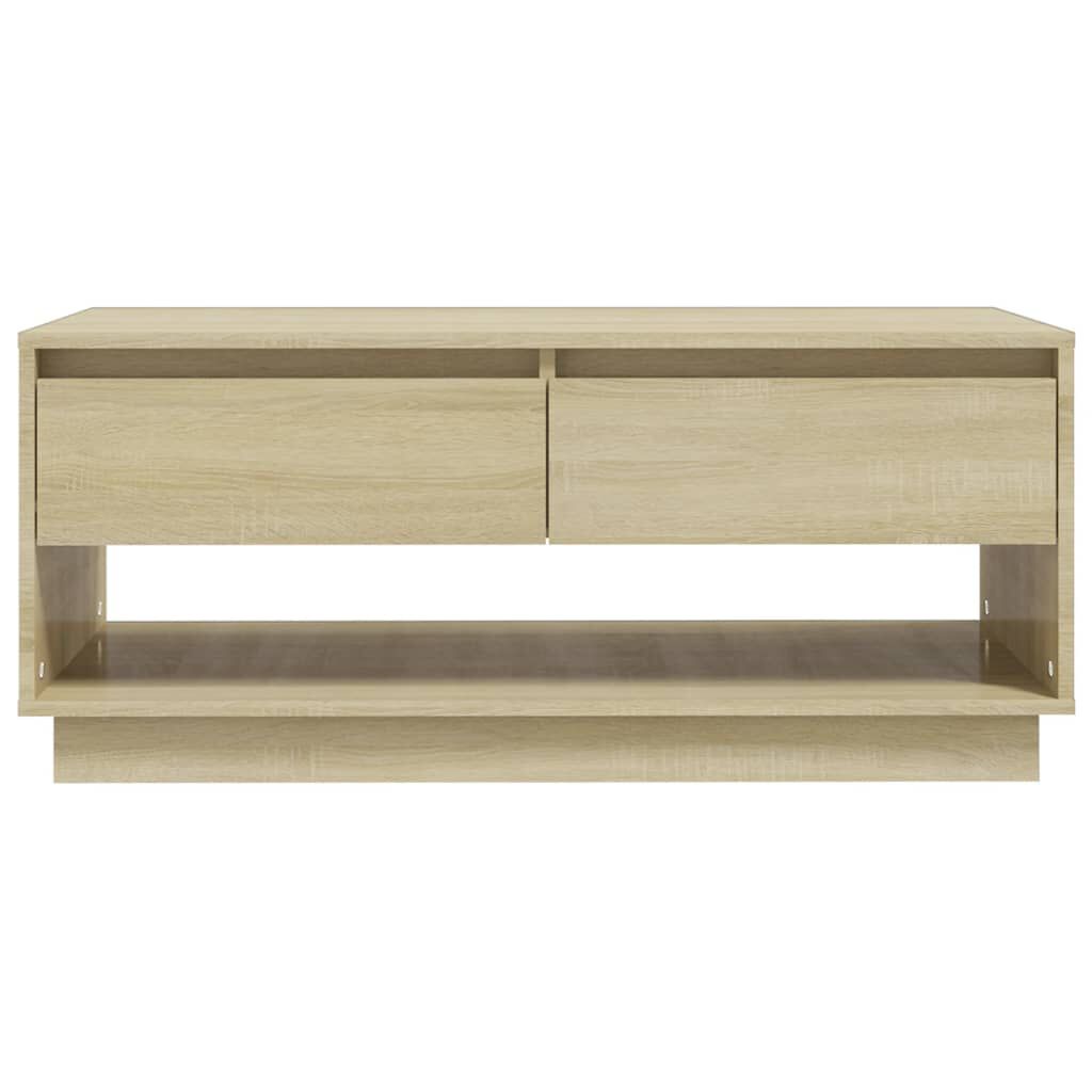 vidaXL Τραπεζάκι Σαλονιού Sonoma Δρυς 102,5x55x44 εκ. Επεξ. Ξύλο