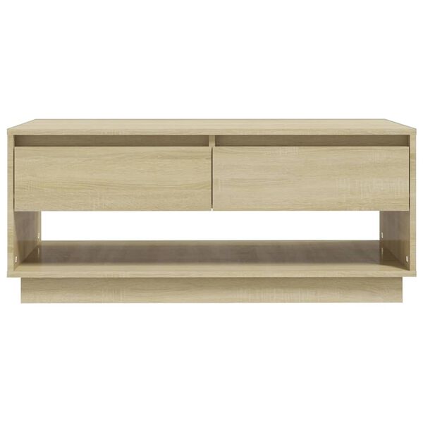 vidaXL Τραπεζάκι Σαλονιού Sonoma Δρυς 102,5x55x44 εκ. Επεξ. Ξύλο