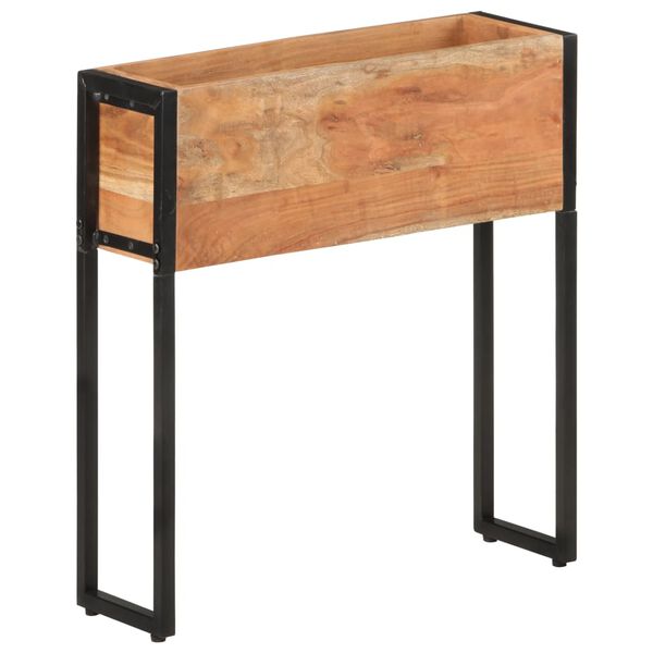 vidaXL Ζαρντινιέρα 60 x 20 x 68 εκ. από Μασίφ Ξύλο Ακακίας