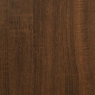 vidaXL Ντουλάπι Καφέ Δρυς 37,5 x 35,5 x 67,5 εκ. Επεξεργασμένο Ξύλο