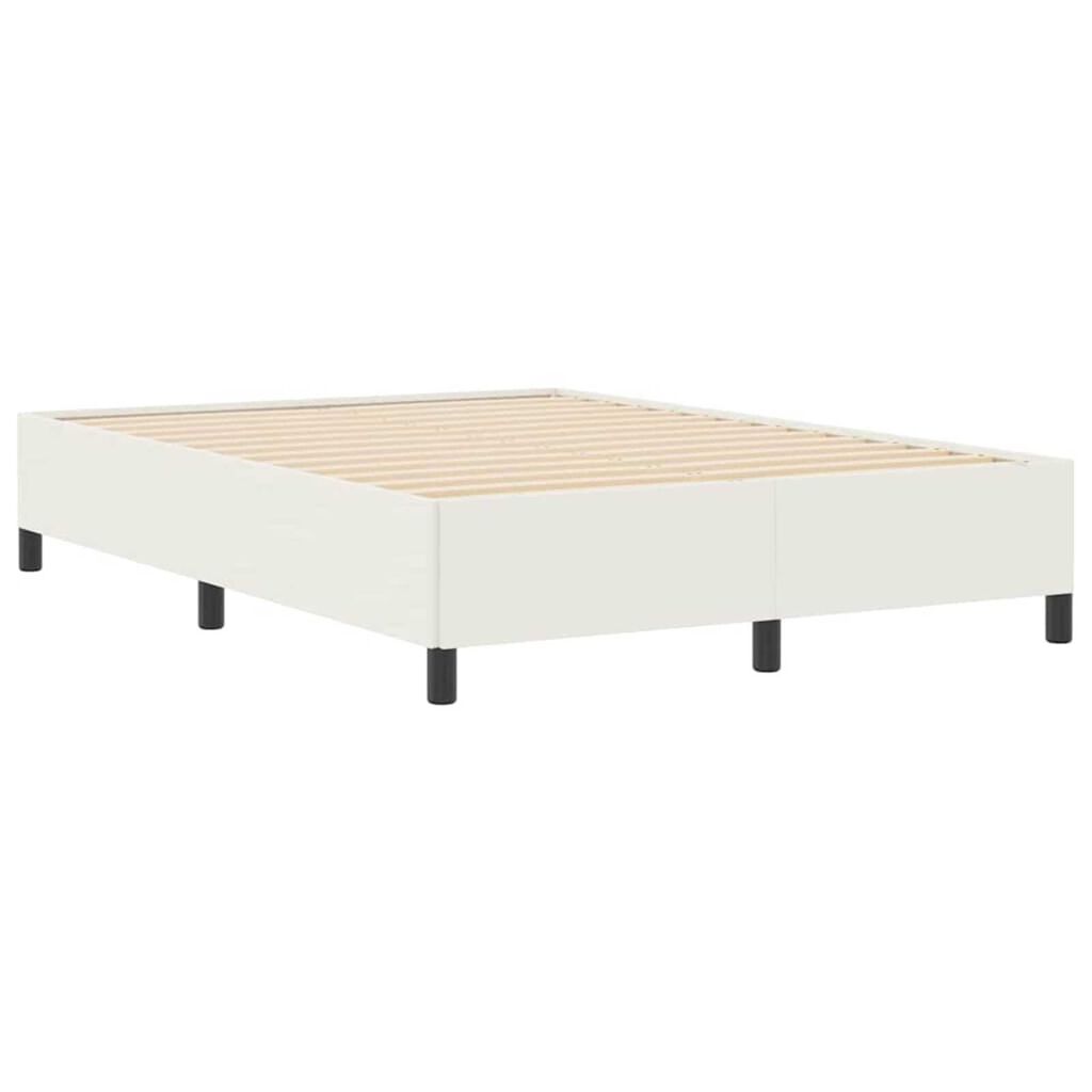 vidaXL Σκελετός Κρεβατιού Κρεμ 160 x 200 cm Βελούδο