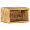 vidaXL Κομοδίνο Καφέ 40 x 30 x 25 εκ Μασίφ ξύλο μάνγκο