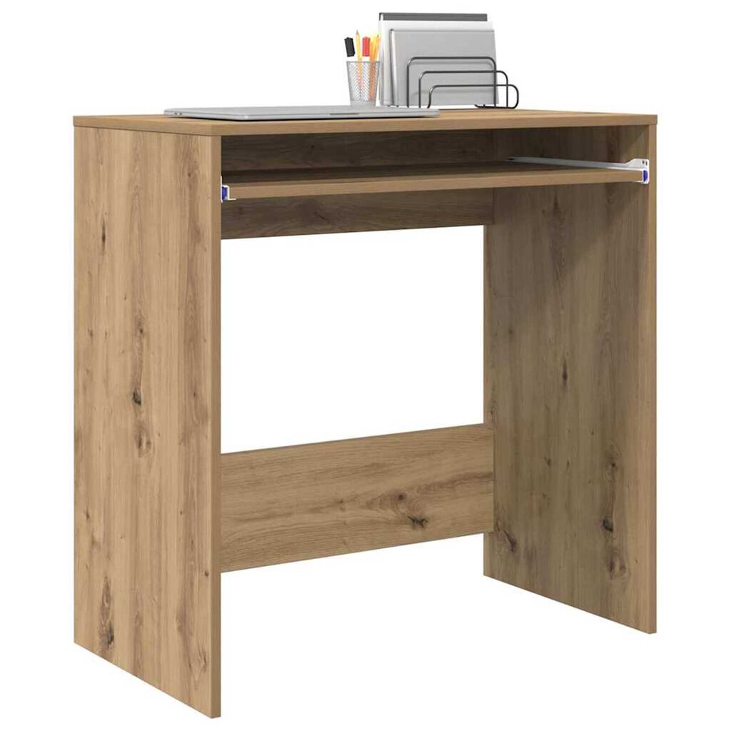 vidaXL Γραφείο artisan δρυς 77,5 x 43 x 79 εκ Επεξεργασμένο ξύλο