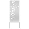 vidaXL &Omicron;&theta;ό&nu;&eta; &Iota;&delta;&iota;&omega;&tau;&iota;&kappa;ό&tau;&eta;&tau;&alpha;&sigmaf; &Kappa;ή&pi;&omicron;&upsilon; Floral &Alpha;&sigma;&eta;&mu;ί 50 x 140 &epsilon;&kappa;