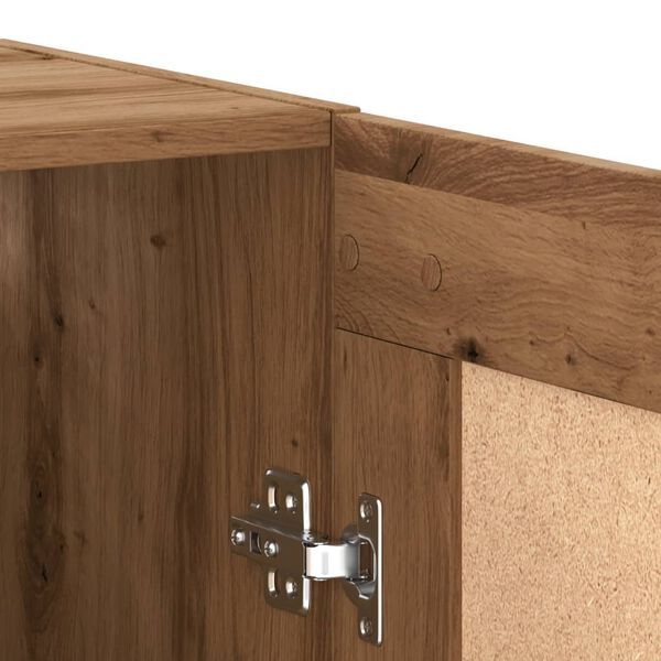 vidaXL Ντουλάπι τεχνίτης Δρυς 69,5 x 34 x 90 εκ. Επεξεργασμένο Ξύλο