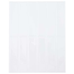 vidaXL &Omicron;&rho;&theta;&omicron;&gamma;ώ&nu;&iota;&omicron; &Pi;&lambda;&alpha;&kappa;ά&kappa;&iota; 10 pcs &Lambda;&epsilon;&upsilon;&kappa;ό 29 x 23 x 0,08 &epsilon;&kappa;