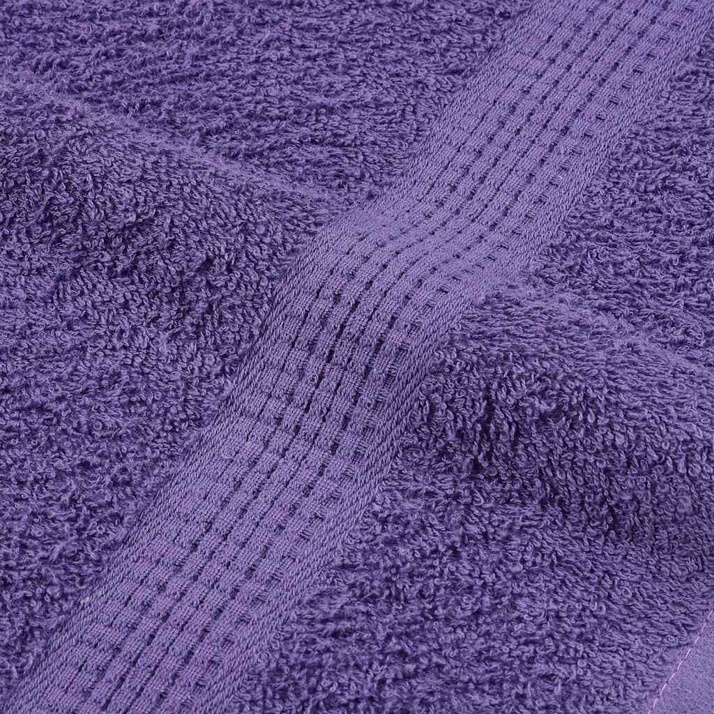 vidaXL Πετσέτες Σάουνας 4Τεμ. Μοβ 80x200 εκ. 360 γρ/μ² 100% Βαμβ.